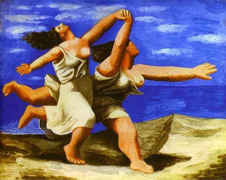 Pablo Picasso Two Women Running on the Beach The Race